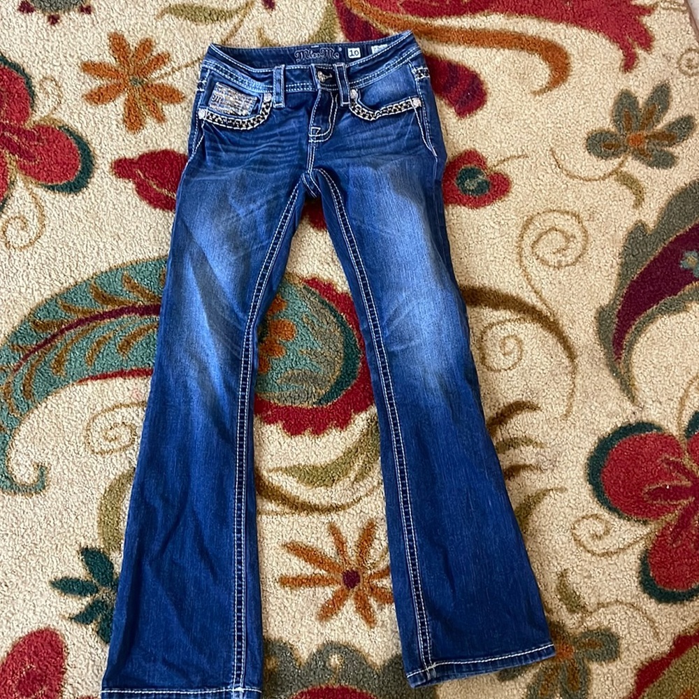 Girls miss me jeans size 10
